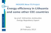 Energy efficiency in Lithuania and some other CEE countries in Lithuania.pdf · and some other CEE countries by prof. Vidmantas Jankauskas ... GDP (PPP)/cap p Relation between energy