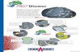 Blower - Welcome to Paragon data sheet.pdf · Manufactured for Paragon by Blower The P857 is a two lobe, positive displacement blower designed VSHFL¿FDOO\ IRU WKH XQORDGLQJ RI GU\