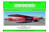 Air Yorkshire Aviation Society - 1and1s617306976.websitehome.co.uk/AYASMagazines/Air.Yorkshire.September... · Air Yorkshire Aviation Society Volume 42 Issue 9 September 2016 NC709Y