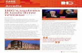 IHG’s systems & tools drive revenue · inCreASeD revenue Adoption of iHG’s revenue Management for Hire programme helped enable Arcadia to improve yield management and pricing
