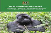 Republic of Uganda - spaceforgiants.org · to guide investigators of wildlife crimes, prosecutors and judicial o!cers in the investigation, prosecution and adjudication of wildlife