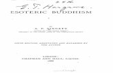 8. ESOTERIC BUDDHISM BY A. P. SINNETT AUTHOR OF THE … · 8.-i. v.// esoteric buddhism author of "the occult world*' president of the london lodge of the theosophical society sixthedition,