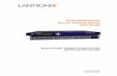 SCSxx05/SCSxx20 Secure Console Server - Lantronix · Part No. 900-287 Rev. D April 2004 SCSxx05/SCSxx20 Secure Console Server User Guide Models SCS3205, SCS4805, SCS820, SCS1620 with
