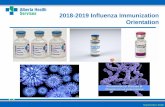 Influenza Immunization Orientation PowerPoint · Complications can include pneumonia (bacterial and viral), ear and sinus – Obese persons infections, dehydration, and worsening