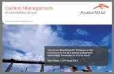 Apresentação do PowerPoint - iea.org · Thank you! Felipe Maciel felipe.maciel@arcelormittal.com.br Environmental Management ArcelorMittal Brasil . Title: Apresentação do PowerPoint