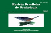 ISSN 0103-5657 Revista Brasileira de Ornitologia · 2 PPG em Ecologia, Instituto de Biociências, Universidade Federal do Rio Grande do Sul, Avenida Bento Gonçalves, 9.500, 91501‑970,
