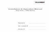 Installation & Operation Manual - Installation and Operation... · Installation & Operation Manual