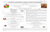 SAINT JAMES THE LESS PARISHstjamesthelesschurch.org/wp-content/uploads/2015/05/June-12.pdf · SAINT JAMES THE LESS PARISH June 12, ... Altar Rosary Society and Miraculous Medal Novena