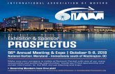Exhibitor & Sponsor PROSPECTUS - iammeetings.com · NEW THIS YEAR! Conference Sponsorship | $20,000 Take your brand beyond the expo hall booth by partnering with IAM as the Conference
