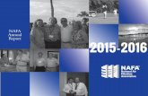 NAFA Annual Report 2015 - 2016 - nafahq.org · Ray Riopel, CAFS, B. C. Air Filter XTO Energy Lee Reffey, CAFS, TEX-AIR Filters/Air Relief Technologies 2016 CLEAN AIR AWARD This award