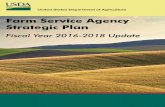 Farm Service Agency Strategic Plan · Farm Service Agency Strategic Plan ... Pr ovide a ﬁnancial ... eate a USDA for the 21st century that is high performing, eﬃcient, and adaptable.
