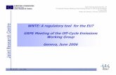 WNTE: A regulatory tool for the EU? GRPE Meeting of the ...oica.net/wp-content/uploads/informal-doc-no-48-jrc-presentation.pdf · GRPE Meeting of the Off-Cycle Emissions Working Group