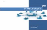 ZF Net Remote Client FAQ (EN) - web-ras.zf.com · Net Remote – Client FAQ (EN) How long is a soft token valid for? Ausgedruckte Exemplare dienen nur zur Information und unterliegen