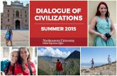 DIALOGUE OF CIVILIZATIONS - emmakurmanfaber.com · offering 50+ international study ... with the host country through in-class learning, ... Leadership & International Program Development