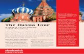 The Russia Tour - International Studentsstudies.ku.dk/exchange/downloads/indstik_russia_a4_3sider04.13.pdf · academic and social program, ... The tour offers an intensive learning