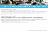 THOUGHT LEADER DIALOGUES - bccie.bc. Session   · THOUGHT LEADER DIALOGUES ... the traditional