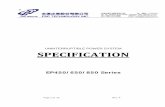 UNINTERRUPTIBLE POWER SYSTEM SPECIFICATIONfsp-power.ru/uploads/files/EP450-650-850-SPEC.pdf · UNINTERRUPTIBLE POWER SYSTEM SPECIFICATION EP450/650/850 Series . Page 2 of 26 Rev.