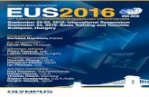 EUS2016 - Accueil Pro | SFED · Pietro Fusaroli, Italy László Herszényi, Hungary ... EUS2016 September 22-23, 2016: International Symposium September 24, 2016: Basic Training and