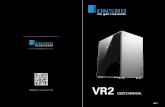  · USER'S MANUAL ver. 1 . Product Overview Model: VR2 Mini Aluminum M-ATX Case Dear customer, VR2 IS the first MATX case designed by Jonsbo team m which display card is installed