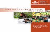 Proposal for Extension Period 2015 - 2016 - CGIAR PIM · Much of the work initiated in the first phase of implementation of the PIM program will continue. For the period 2015-2016,