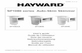 SP1080series Auto-SkimSkimmer - .6 INSTRUCTIONSFORINSTALLATIONANDUSE Hayward Auto-Skim skimmers are