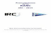 Prescripciones de la RANCranc.es/wp-content/uploads/2011/07/Prescripciones-de-la-RANC-2015.pdf · TCC (Time Correction Club). ... Clase 3 TCC