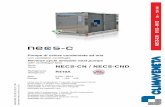 NECS-CN / NECS-CND - Prime Climate · Codice: B100HL_106_ 1 10D_CV_0 6 _07_IT_GB NECS-CN 0152 - 0612 36 - 154 kW Pompe di calore condensate ad aria con ventilatori centrifughi Reverse