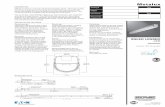 Metalux SNLED Lensed LED Striplight specification sheet · Lensed LED Striplight SPECIFICATION FEATURES Construction Channel is die formed cold rolled steel with numerous KOs for