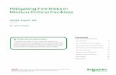 Mitigating Fire Risks in Mission Critical Facilities - apc.com · Mitigating Fire Risks in Mission Critical Facilities Schneider Electric – Data Center Science Center White Paper