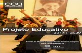 Projeto Educativo - cc-amarante.pt · O Planeamento Estratégico estabelece a orientação educativa da Escola, no qual se explicita a missão, a visão, os princípios e os valores