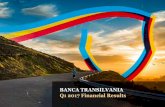 BANCA TRANSILVANIA Q1 2017 Financial Results · source: NBR 110 114 119 122 126 107 102 99 95 94 6000% 7000% 8000% 9000% 10000% 11000% 12000% 13000% 4Q15 1Q16 2Q16 3Q16 4Q16 loans