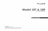 Model 187 & 189 - Flukeassets.fluke.com/manuals/187_189_gspor0200.pdf · Título Página Introdução ... Fluke Model 187 & 189 True RMS Multimeter (daqui em diante mencionada como