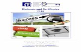 Diplomas and Certificates 2018 - cftea.org · Diplomas and Certificates 2018 Center for Financial Training & Education Alliance 2018 Diploma and Certificate Programs For more information