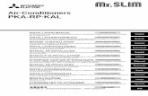 Mitsubishi Electric PKA-RP KAL Installation Manual · 2013-10-15 · MANUAL DE INSTALAÇÃO ... exterior antes de instalar o aparelho de ar condicionado. ... Mitsubishi Electric PKA-RP