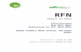 SECTION 1: RFN OVERVIEW · Web viewEfficiencyOne, official Licensee of the Province of Nova Scotia, is an independent non-profit organization and franchise holder of Efficiency Nova