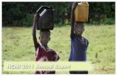 NCMI 2011 Annual Report - NCM Inc - HOME · NCMI 2011 Annual Report. Mission Statement Board of Directors NCMI equips the faith community, mobilizing public and ... ically in the