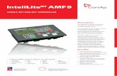 InteliLiteNT AMF 9 - Desert Machinery · InteliLiteNT AMF 9 SINGLE SET GEN-SET CONTROLLER ComAp is a member of AMPS (The Association of Manufacturers of Power generating Systems).
