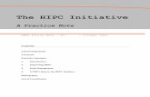 The HIPC Initiative - undp.org · Growth Facility (PRGF – formerly called the Enhanced Structural Adjustment Facility - ESAF). The country must be heavily indebted The country should