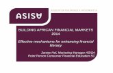 BUILDING AFRICAN FINANCIAL MARKETS 2014 Effective ... Nel... · 1 BUILDING AFRICAN FINANCIAL MARKETS 2014 Effective mechanisms for enhancing financial literacy Janete Nel, Marketing