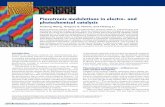 Piezotronic modulations in electro- and photochemical ...nanoscience.engr.wisc.edu/paper/2018/18_MRSB_1.pdf · email at xudong.wang@wisc.edu. Gregory S. Rohrer is the W.W. Mullins