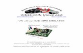 VW without CAN IMMO EMULATOR - vag-info.com without CAN_Emulator.pdf · VW without CAN IMMO EMULATOR Use W1 and W2 systems up to around 2001 EDC15 and 5-socket LT28/LT35 ECUs - when