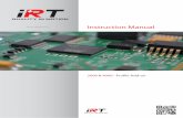 IRT - A2V Mécatronique ·  Instruction Manual 2000 & 4000 - Pro˜le Add-on IRT qUALITY IN MOTION IRT qUALITY IN MOTION