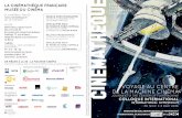 VOYAGE AU CENTRE DE LA MACHINE CINÉMA · Future(s) of the Cinema Machine : Digital, 3D, Virtual Reality, Immersive Cinema, etc. The conference is bilingual (French and English) with