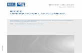 IECEE OPERATIONAL DOCUMENT · Part 1 – General introduction to the TRF procedures 1.1 Scope This Operational Document (OD) addresses various stages of Test Report Form (TRF) development,