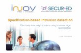 Specification-based intrusion detection · INOV - INESC Inovação INOV - INESC Inovação is a leading private non-profit Research & Technology Organization in Portugal. It provides