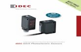 IDEC SA1E Photoelectric Sensors - Allied Electronics · IDEC SA1E photoelectric sensors Accurate detection of target objects is imperative for control systems. With reliable object