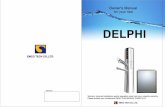 New Delphi emco manual - Alkaline Water Plus · Owner's Manual for your new DELPHI EMCO TECH CO.,LTD. 1m orter Warning: Incorrect installation and/or operation could void your valuable