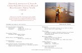 Saint Lawrence Church 1000 North Greece Road Rochester ...2015.pdf · Saint Lawrence Church 1000 North Greece Road Rochester, New York 14626 The poor are the real treasures of the