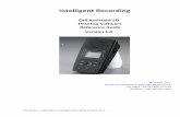 IRL CASD V1 - B&H Photo Video · 2 Introduction Congratulations on your purchase of the Intelligent Recording Call Assistant SD. The Call Assistant SD is part of an exciting range