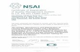 ISO 13485:2012 - Associates of Cape Cod, Inc. · to Ins. EN ISO 13485:2012 The National Standards Authority of Ireland certifies that: Associates of Cape Cod, Inc. 124 Bernard Ea